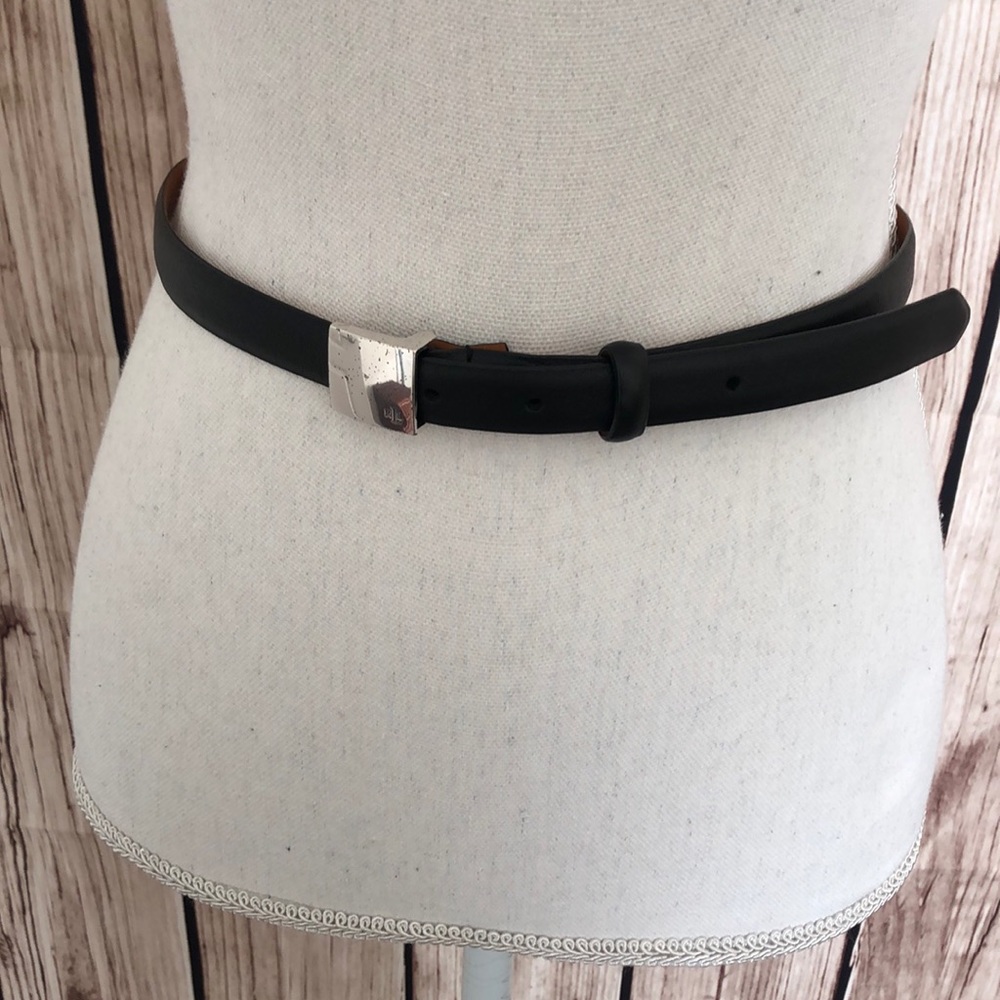 Ralph Lauren Belt Silver Square Buckle SM